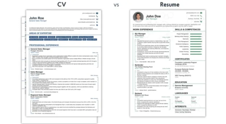 cv-vs-resume